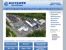 Tablet Screenshot of baytemuer.de